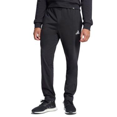 Imagem de Calça Masculina Adidas Essentials Esportiva Preto, Preto, P