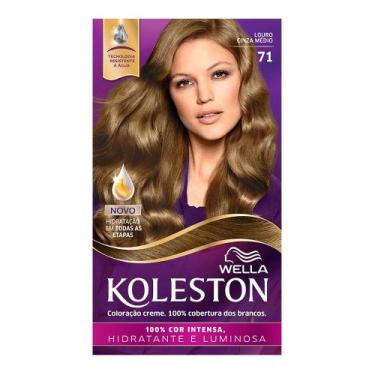 Imagem de Coloração Creme Wella  Koleston Tons Castanhos, Louro Cinza Médio