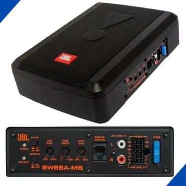 Imagem de Caixa Amplificada Slim Jbl Subwoofer 6x8 Pol Sw68a-ms Ativo