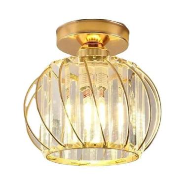 Imagem de Luminárias De Teto Modernas Em Vidro E27 Para Corredor, Varanda E Sala