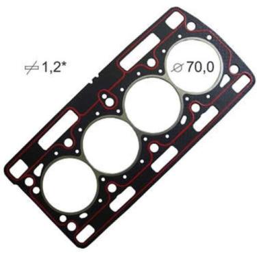 Imagem de Junta do cabeçote Renault Twingo 1998 a 2007 BASTOS 151586PK