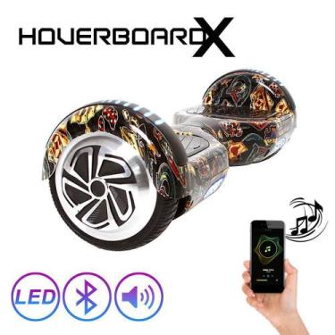Imagem de Hoverboard Bluetooth 6,5 Las Vegas Cassino HoverboardX Led