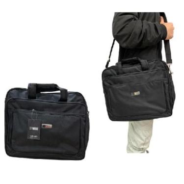 Imagem de Bolsa mala para notebook transversal regulavel expansivel com 4 bolsos
