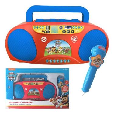 Imagem de Boombox e Karaokê Infantil Patrulha Canina - Candide