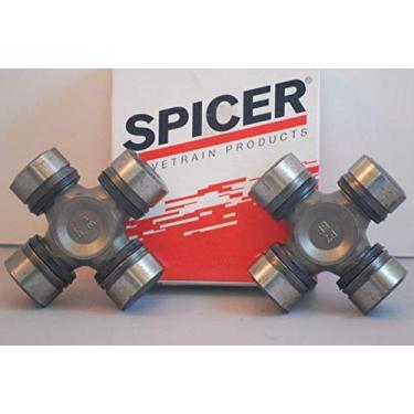 Imagem de Dana Spicer Conjunto de juntas em U do eixo dianteiro para Dana 30/44 Jeep TJ YJ XJ 1986-2006