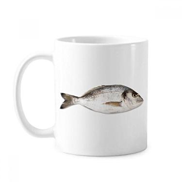 Imagem de Caneca vermelha de cerâmica cerâmica para café e porcelana para atividade de peixes oceânicos