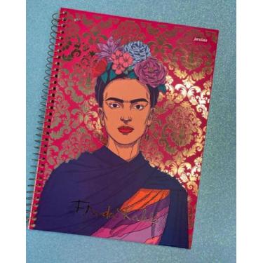 Imagem de Caderno Universitário Frida Kahlo Jandaia