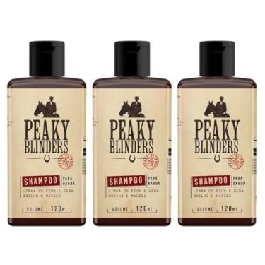 Imagem de Don Alcides, Kit 3x Shampoo Para Barba Peaky Blinders 120ml Don Alcides