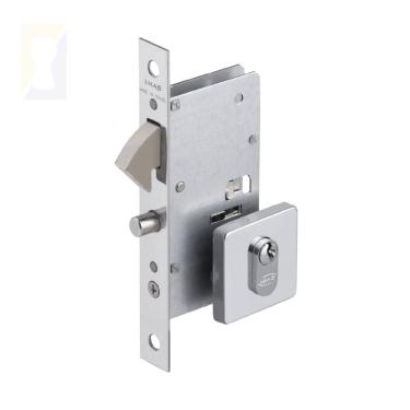 Imagem de Fechadura Porta de Correr Externa 1365 Polida Imab Cromada