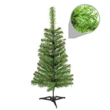 Imagem de Árvore Natal Verde 90 Cm 85 Galhos Pinheirinho Pinheiro