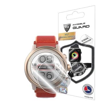 Imagem de IPG Protetor de tela de hidrogel para relógio externo COROS APEX 2 GPS (2 unidades) Película transparente HD invisível antiarranhões - suave/autorreparação/bolha para APEX 2