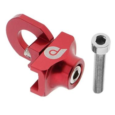 Imagem de Almencla Tensor de Corrente de Bicicleta Dobrável 14 '' Parafuso de Ajuste de Tensão Do Ajustador de Corrente de Bicicleta - Vermelho