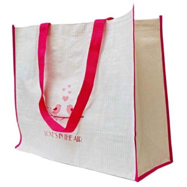 Imagem de Bolsa Ecobag Ecologica Reutilizavel  Sacola de Ombro Dobravel Retornav