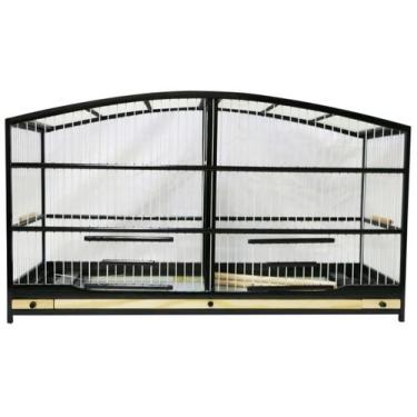 Imagem de Gaiola Passarinho Em Madeira - Reprodução Canário / Coleira / Curió - 