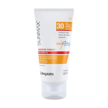 Imagem de Protetor Solar SunMax Family Sensitive Pele Sens FPS30 160mL