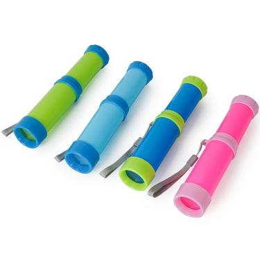 Imagem de Brinquedo de bolso Telescope Luwint para crianças, pacote com 4 unidades