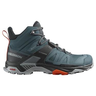 Imagem de Salomon Tênis de caminhada masculino X ULTRA 4 MID GTX, Stargazer Black Scarlet Ibis, 11.5