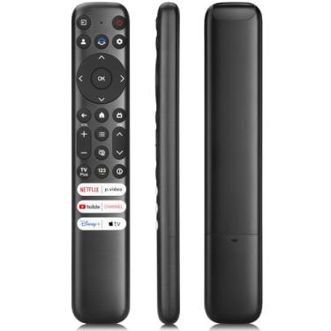Imagem de Replacement Remote for TCL-Google-TV-Remote, Compatible with TCL Q550G Q650G Q670G Q750G QM850G S370G S450G S470G S550G FHD HDR LED UHD QLED Smart TVs._AB