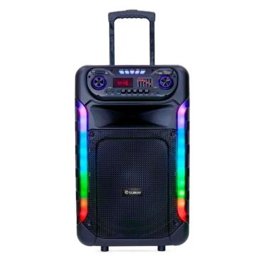 Imagem de Caixa De Som Amplificada Power X Af 15 1200w Bluetooth -fm-usb-sd Sumay [f086]