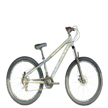 Imagem de Bicicleta Aro 26 Velooh Attack Freeride Cinza 21v Aero Câmbios Importados