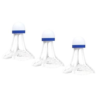 Imagem de KiBcsLic 3x Bolas de badminton à prova de vento, peteca, treinamento esportivo para praia, ginásio