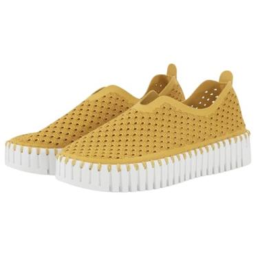 Imagem de ILSE JACOBSEN Bota moderna feminina Tulip 3373, Haste dourada, 9