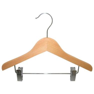 Imagem de Cabide Madeira Infantil Com Presilha