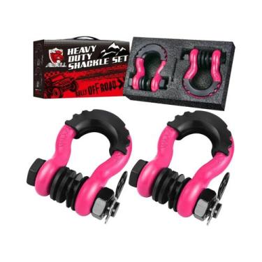 Imagem de Gancho De Reboque Para Caminhão De 19 Toneladas Com Manilha Em D De 3/