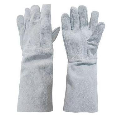 Imagem de Luva raspa de couro cano longo aluvak ca18431 - SANDRO AUGUSTO SILVA-M