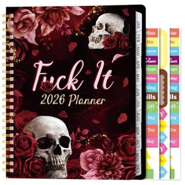 Imagem de Xqumoi Agenda X-A4 Vermelho Preto 2026