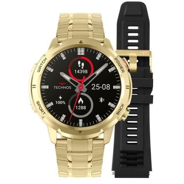 Imagem de Smartwatch Technos Connect Sports Call Dourado - Tsportscad/6d Tsportscad/6d