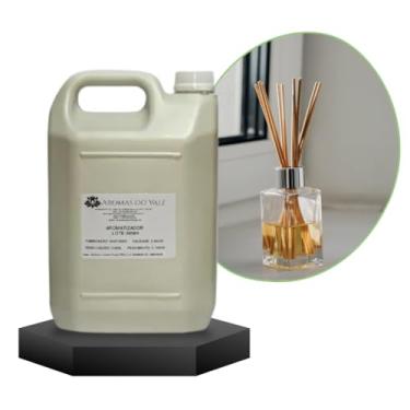 Imagem de Aromas do Vale | Refil Aromatizador de Ambiente, 5 Litros, Volátil, Premium, Para Spray e Varetas. (Chá Branco)