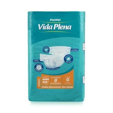 Imagem de Fralda Adulto Panvel Vida Plena G 8 Unidades