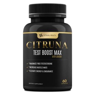 Imagem de Suplemento de testosterona Citruna Test Boost Max 60 cápsulas