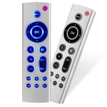 Imagem de (Pacote com 2) Controle remoto de substituição universal para Apple TV