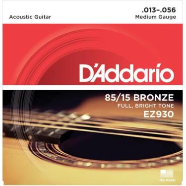 Imagem de Encordoamento D'Addario - Violão Aço Ez930 13/56 - Ec0205