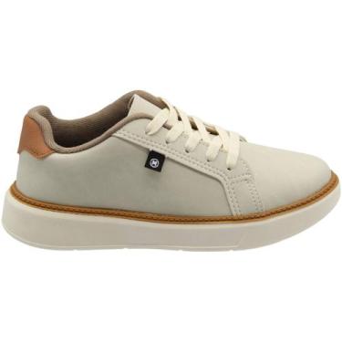 Imagem de Tênis Casual Juvenil Molekinho Escolar Macio Menino, 31, Cinza claro