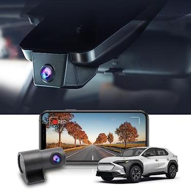 Imagem de Fitcamx Frente 2160P+Traseiro 1080P Dash Cam Adequada para Subaru Solterra 2023-2025, OEM Fábrica Olhar, Dual HD Vídeo, WiFi & APP, Loop Gravação, G-Sensor, Plug&Play, Fácil de Usar, 128GB Cartão