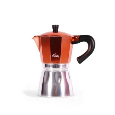 Imagem de Cafeteira Espresso Moka De Alumínio Para Fogão 240 ml Any Morning, Cob