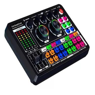 Imagem de Mesa De Som Canal Duplo Digital Mixer Ideal Live Bluetooth MPS-002