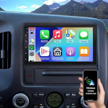 Imagem de Estéreo automotivo para Honda Ridgeline 2006 2007 2008 2009 2010 2011 2012 2013 2014, rádio com tela sensível ao toque de 7 polegadas para estéreo Ridgeline com Carplay/Android Auto/Bluetooth/GPS/WiFi