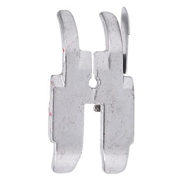 Imagem de Pé nublado Calcador de borda de aço inoxidável que junta o calcador Pé de costura durável multiuso para máquinas de costura domésticas Fácil instalação Costura perfeita