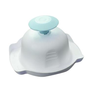 Imagem de Ｂｅｓｇａ Protetor de dedos para fatiador de alimentos, acessório, prático e fácil de usar, ralador de legumes, protetor anticorte para os dedos, Azul