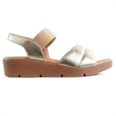 Imagem de Sandália Usaflex Plataforma Tira Fofa Feminina-Feminino