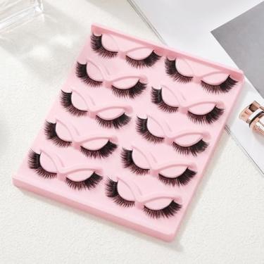 Imagem de Cílios postiços macios de olho de gato, cílios grossos de volume para iniciantes, uso diário, carnaval, visual dramático (10)