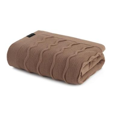 Imagem de Peseira Tricô 70cm X 2,60m Altenburg Serenité Marrom Mocha