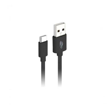 Imagem de Cabo USB-C CB-C21Bk 2M 2A para Recarga Rápida e Dados Fast Charge Preto C3tech