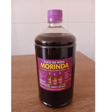 Imagem de Suco Orgânico Natural Alto Padrão Noni Fruta e Uvas Finas 1 Litro