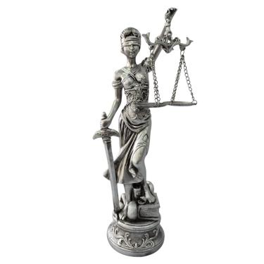 Imagem de Estátua Deusa/Dama Da Justiça Em Resina Importdada