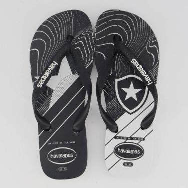Imagem de Chinelo Havaianas Botafogo Preto e Branco-Unissex